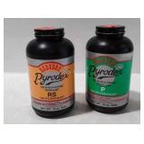 Two bottles of Hopkins Pyrodex muzzleloading