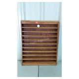 Golf ball display shelf, will hold 100 balls, 23