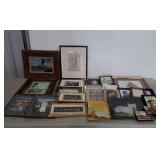 Group - prints, plaques, and photo frames