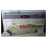 Bella triple Buffet server and warming tray. In