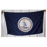 Commonwealth of Virginia flag, made in the USA