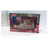 Musical animated Nativity shadow box, works
