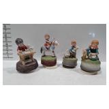 Four musical children