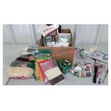 Craft group, cross stitch kits and supplies,