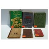 Six older books. Some dating back in 1800s.