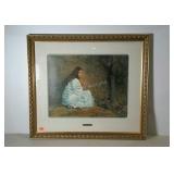 Beautifully framed and double matted print