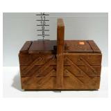 Cantilever sewing box. This one is smaller in