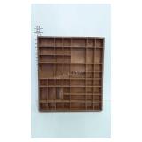 Curio wall shelf, 18 x 20 x 2
