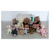 Ty Beanie Babies, & a couple of misc stuffed toys,