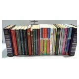 Collection of Young Adult books and a set of