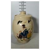 McCoy cookie jar, complete with lid. Shaped as a