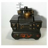McCoy cookie jar, complete with lid. Shaped as a
