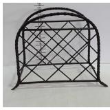 Ironworks wine bottle rack, holds 7 bottles