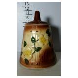 Cookie jar, complete with lid. Shaped as a b
