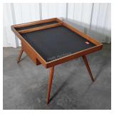 Mid Century Accent Table, having drawer with