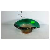 Art glass ashtray