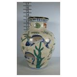 Asian decor vase