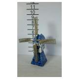 Delft decanter, windmill shaped