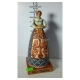 Fall decor - Jim Shore "Give Thanks" Lady with