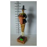 Fall decor - Jim Shore "Bounty" man with basket