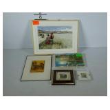 Wall decor ceramic tile style prints, and other
