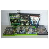 Games - 3 XBox 360, and 4 PC CD/DVD games