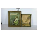 2 Wall decor prints