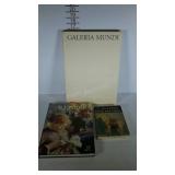 3 Art books - Galeria Mundi; Renoir; and Art of