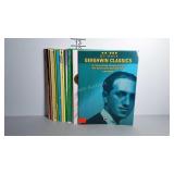 Music books, approx. 15 total