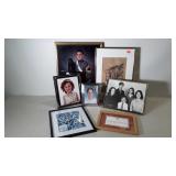 Picture frame group, seven frames in all, one is