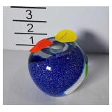 Lenox art glass candlestick holder