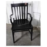 Library style Chair, modern made black color