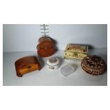 Dresser & trinket boxes, 6 total
