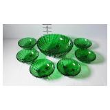 7-pc Berry bowl set- Anchor Hocking oyster & pearl