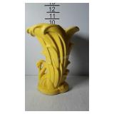 McCoy swan vase, 9-1/2" - has small glaze pop on