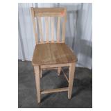 Maple home Counter Stool 16x24" seat, needs some
