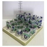 Patio beverage service - 1 Square serving tray