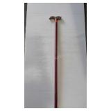 Dragon head handled metal cane