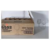 Twenty Wine Tasters, stem glasses, Advertising