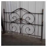 King Size Bed, modern metal bed with bolt on