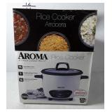 Aroma rice cooker, appears to be unused in box