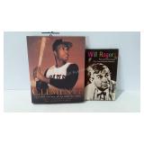 2 Hardback books- "Clemente, The True Legacy of an