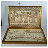 Two Fresco artworks, professionally framed.