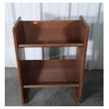 Nice Bookcase Shelf, 2 Trough style shelves, 22"