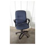 Office Desk Chair, used with roughness on arm