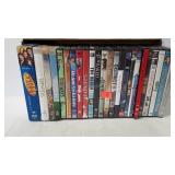DVD movies, approx 20  plus Seinfeld Seasons 1 & 2