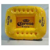 Inflatable Corona Extra party boat, swim up bar.