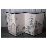 Four Section Divider Screen or Wall hanging 36"