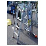 Kraus multi-positional aluminum ladder, 16 foot