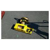 Black and Decker circular saw and a clamping